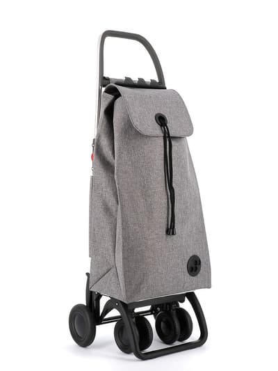 Rolser 4LT Shoppingvagn - 4 hjul, 2 svängbara hjul, ihopfällbar