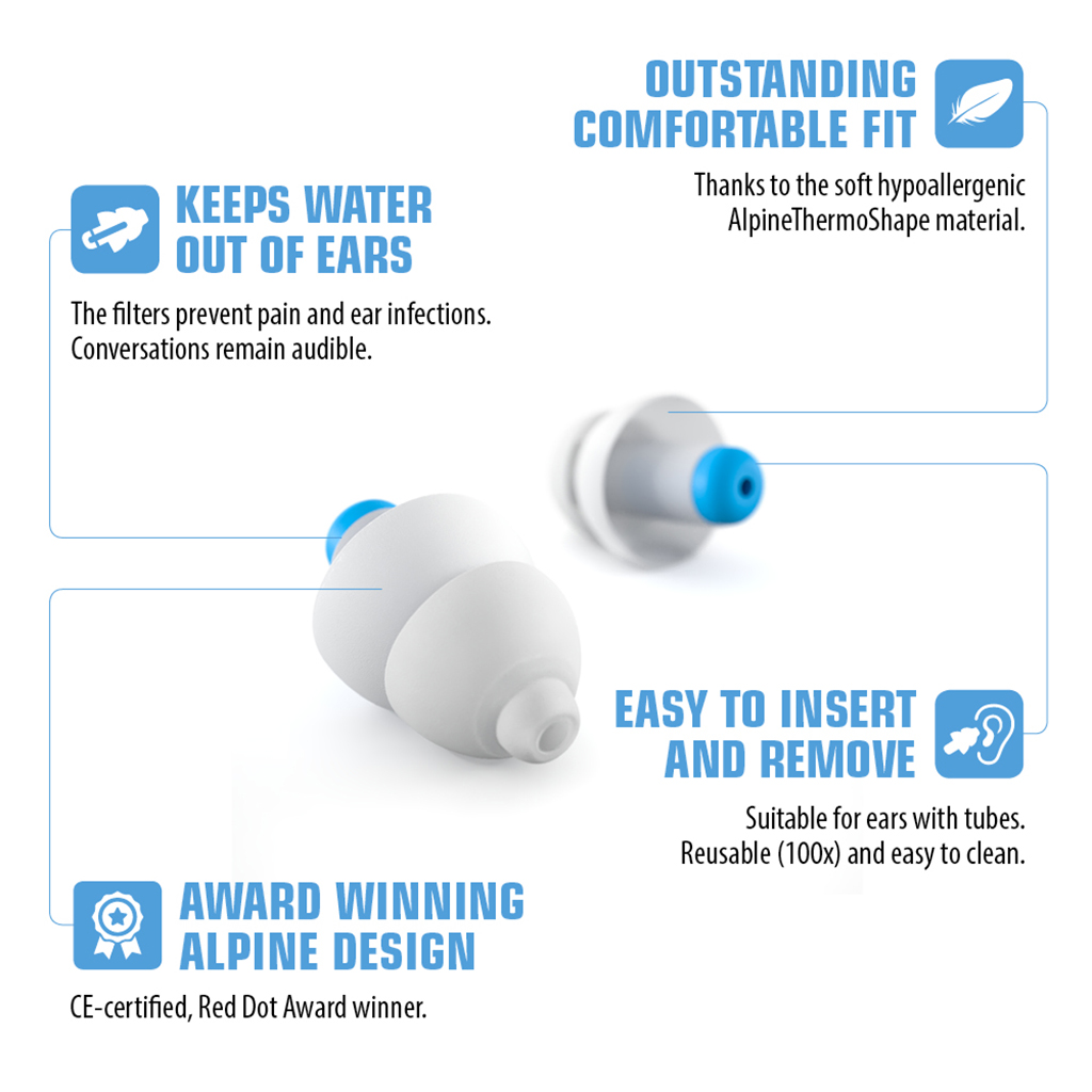 Alpine Swimsafe - Öronproppar för simning