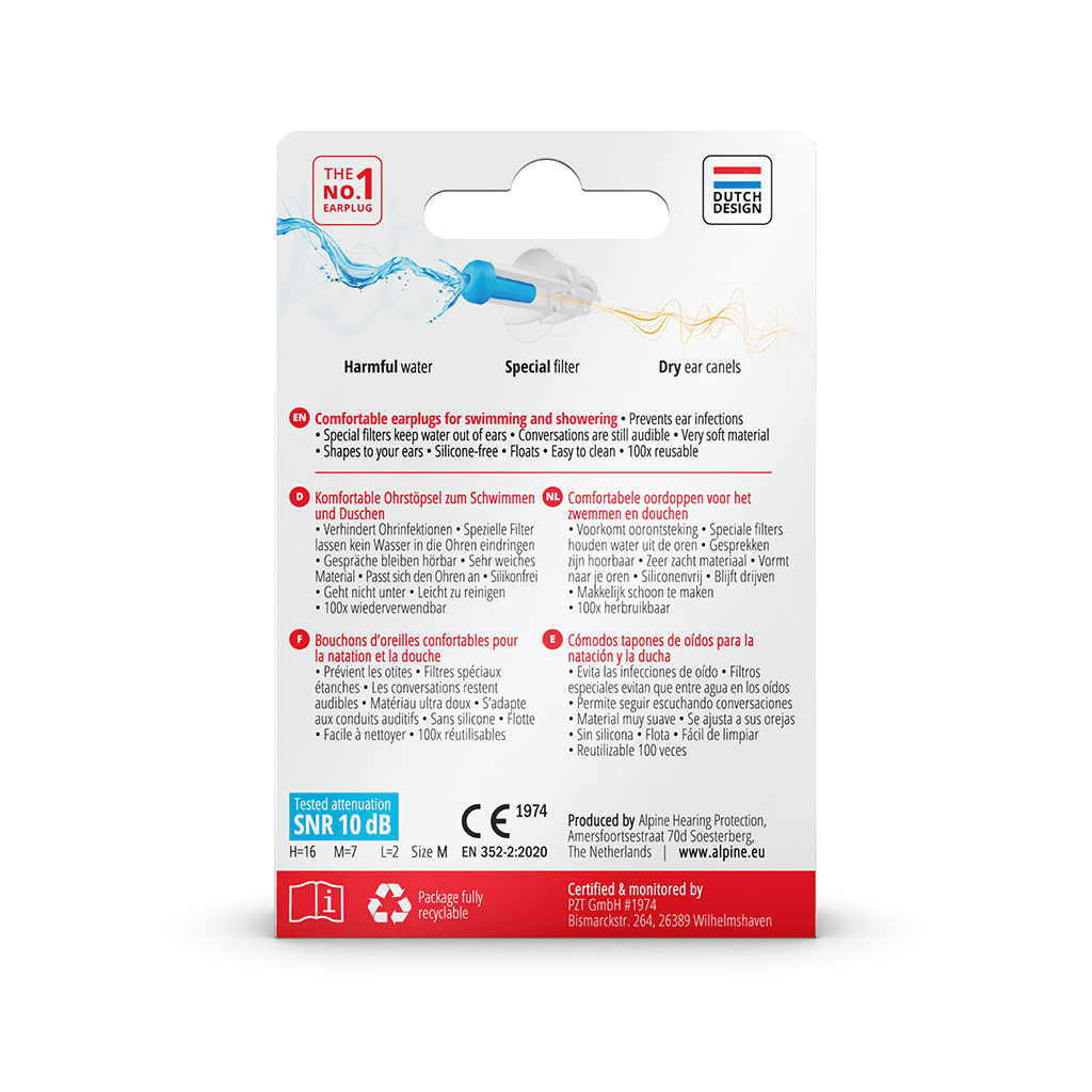 Alpine Swimsafe - Öronproppar för simning