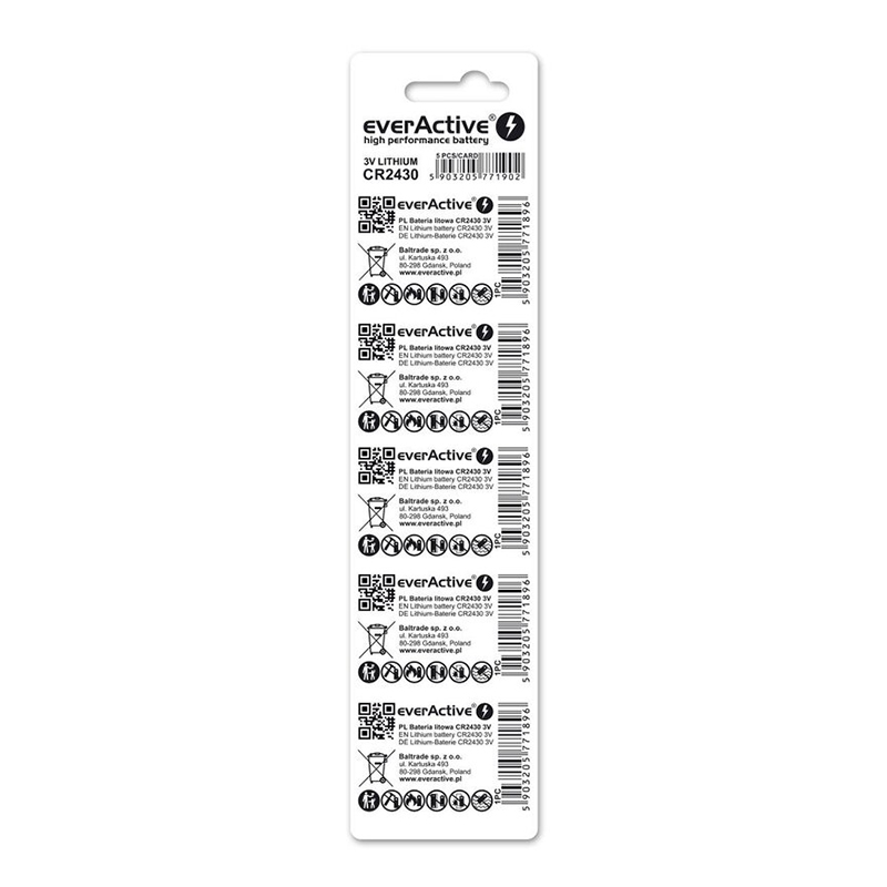 everActive CR2430 5-pack