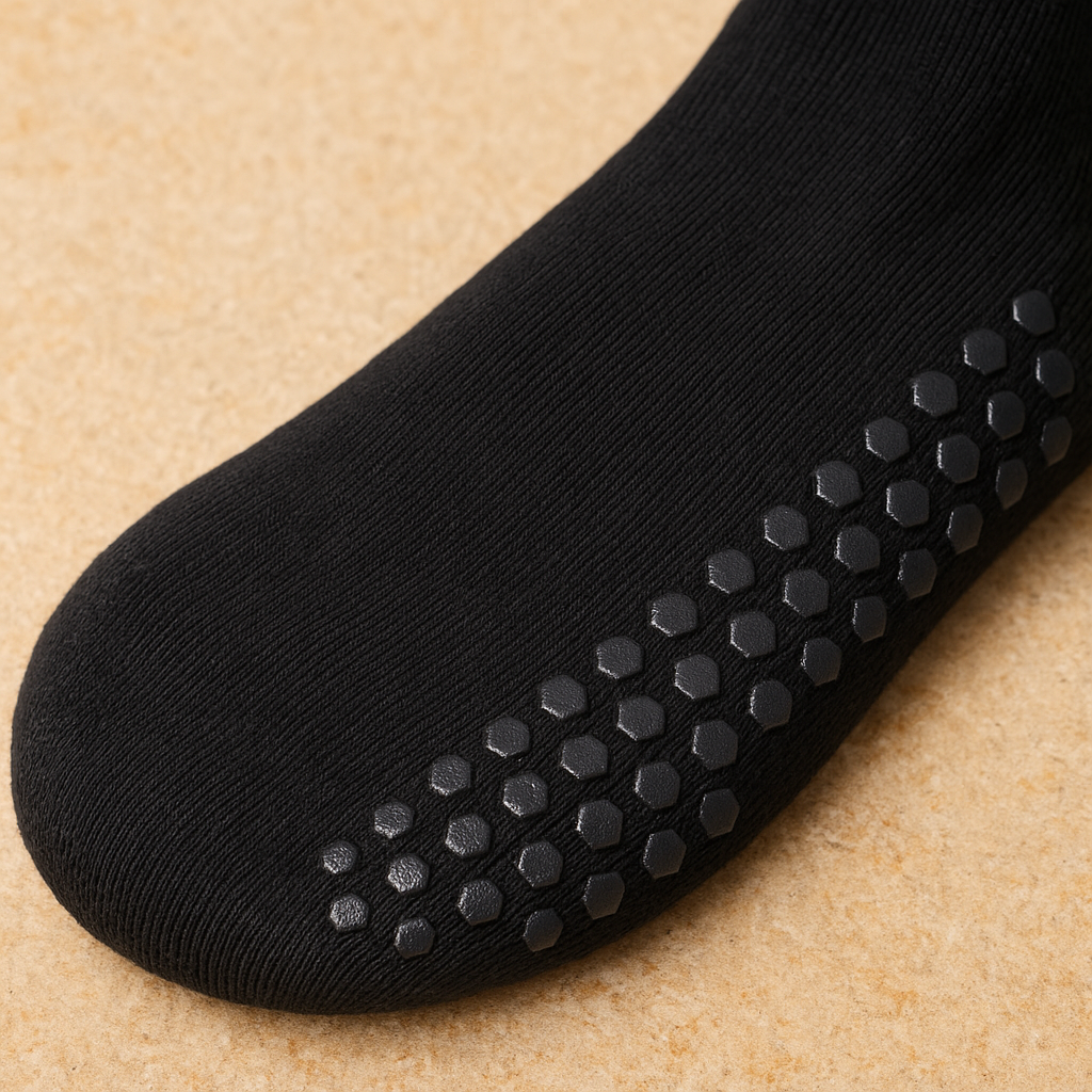 Tunna halksockor vuxna - 1 par - Minska risk för att ramla