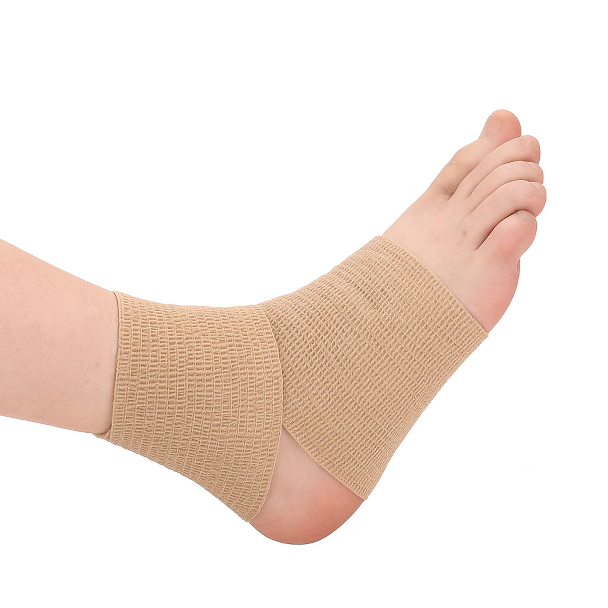 Självhäftande bandage - 1 st - Elastisk binda vid stukningar och stöd