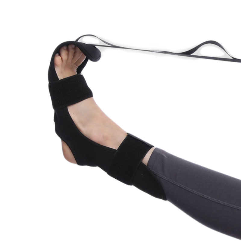 Stretchband vid hälsporre och kramp i foten