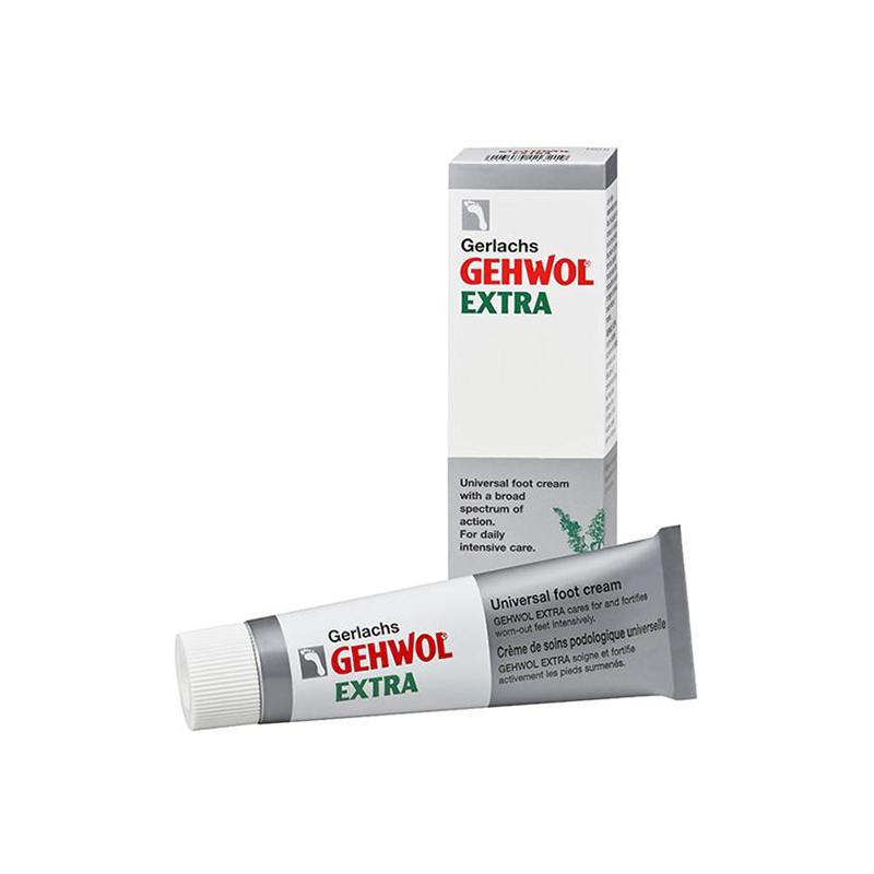 Gehwol Extra - 75 ml - Fotkräm för torra och trötta fötter