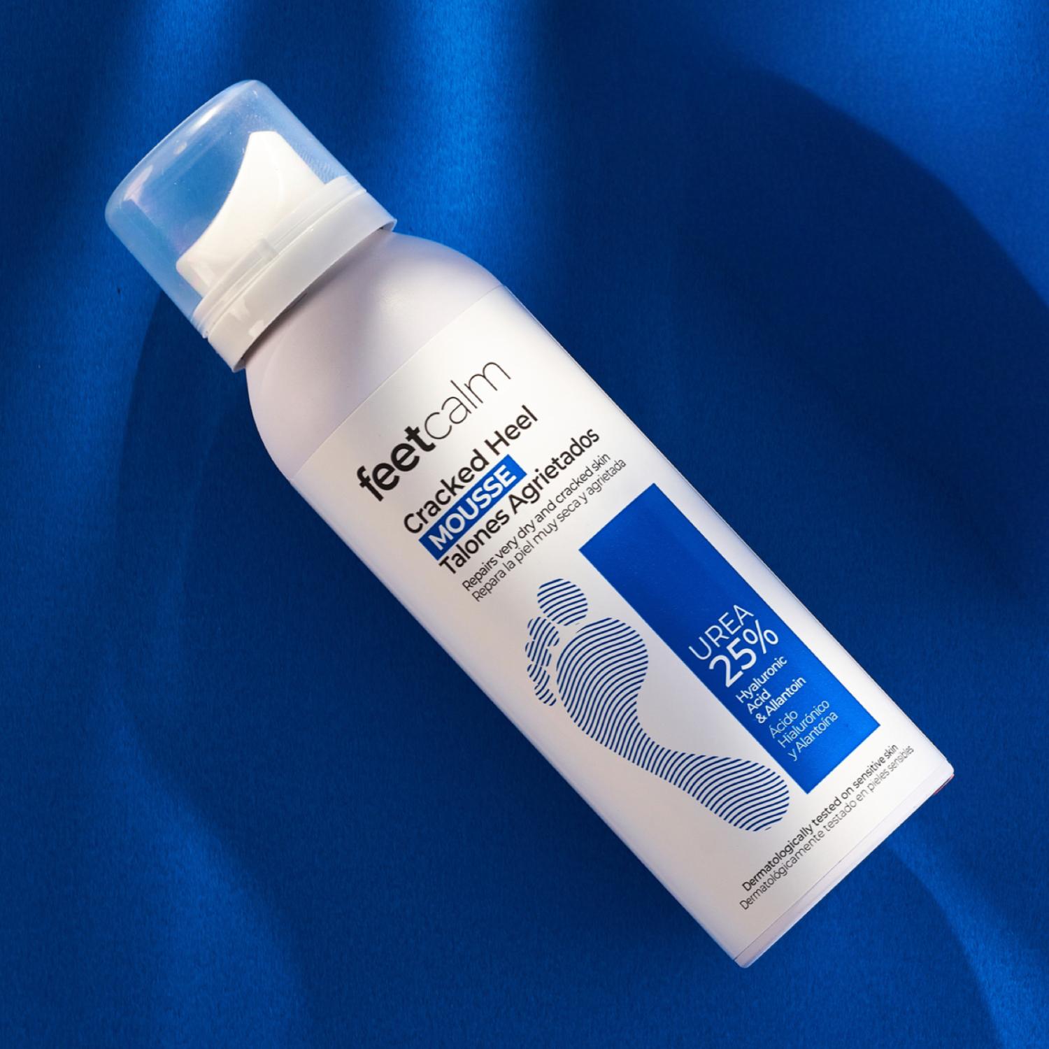 Feetcalm Cracked Heel Mousse 25% Karbamid - 125 ml - För hälsprickor