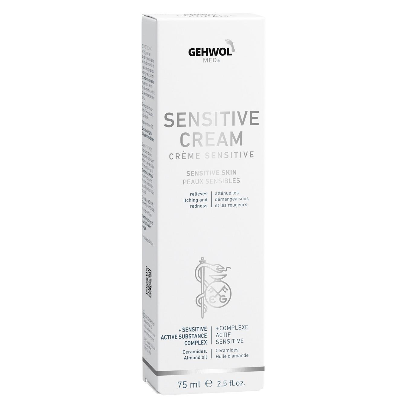 Gehwol Sensitive Fotkräm - 75 ml - Torr och känslig hud