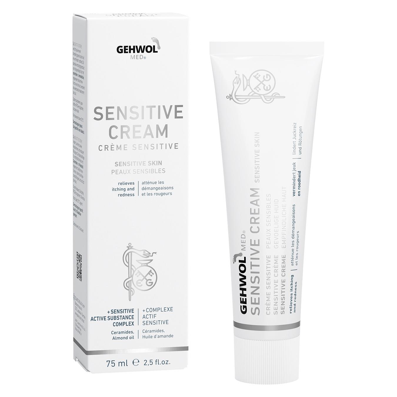 Gehwol Sensitive Fotkräm - 75 ml - Torr och känslig hud