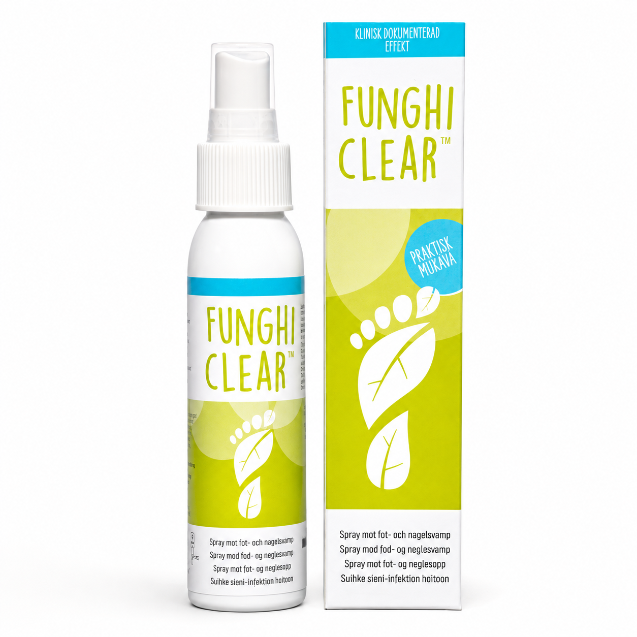 FunghiClear Anti-Svamp Spray - 89 ml - Nagelvårdsspray