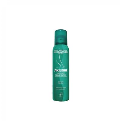 Akileine Puder Spray - 150 ml - För svettiga fötter