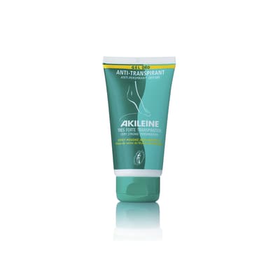 Akileine Gel Deo - 75 ml - För svettiga fötter