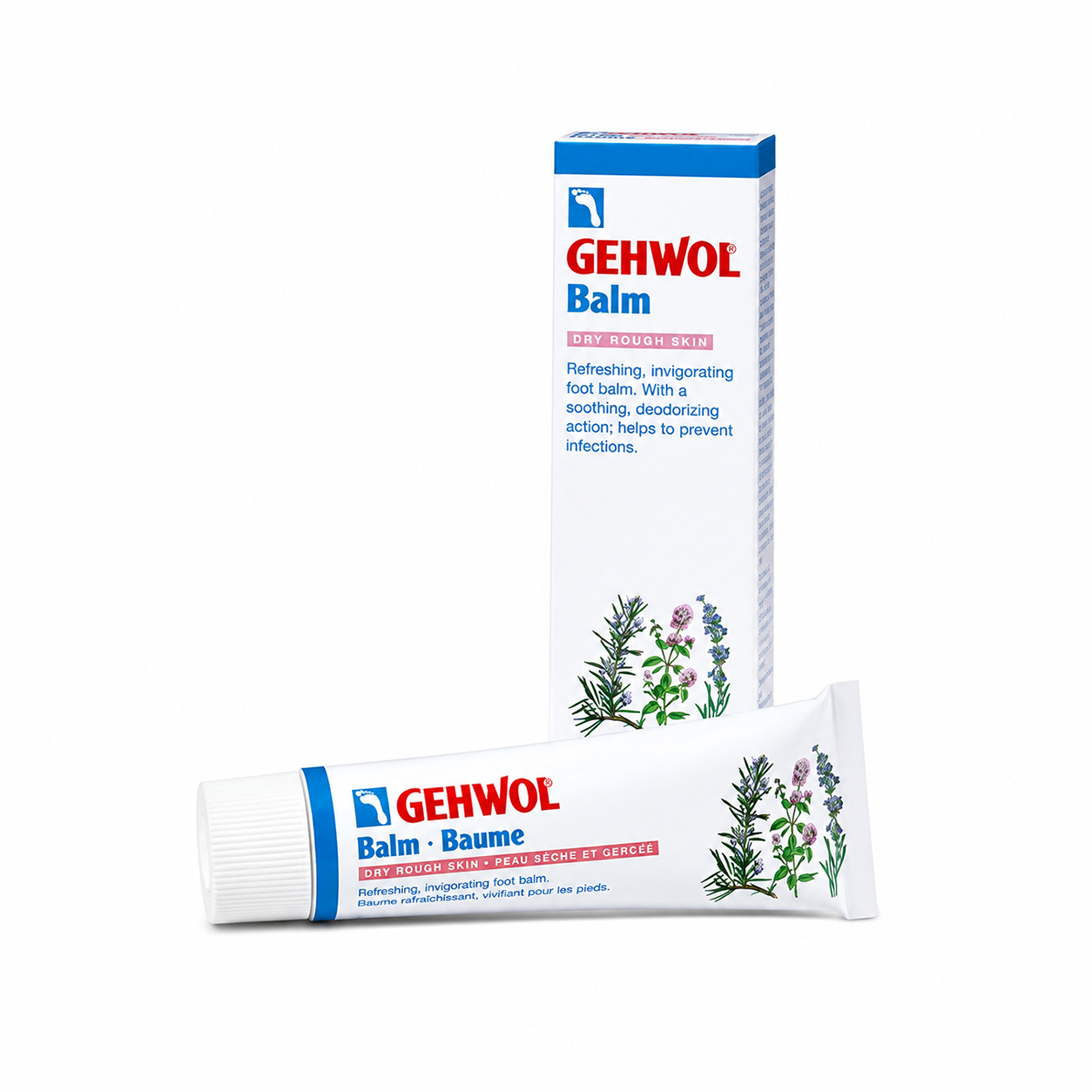 Gehwol Fotbalsam - 125 ml - För torra och trötta fötter