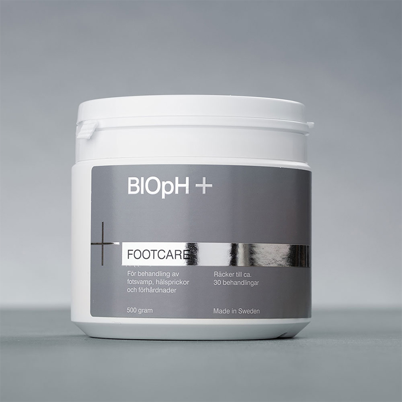 BIOpH+ Footcare - 500 g - Medicinskt fotbad för fotsvamp och förhårdnader