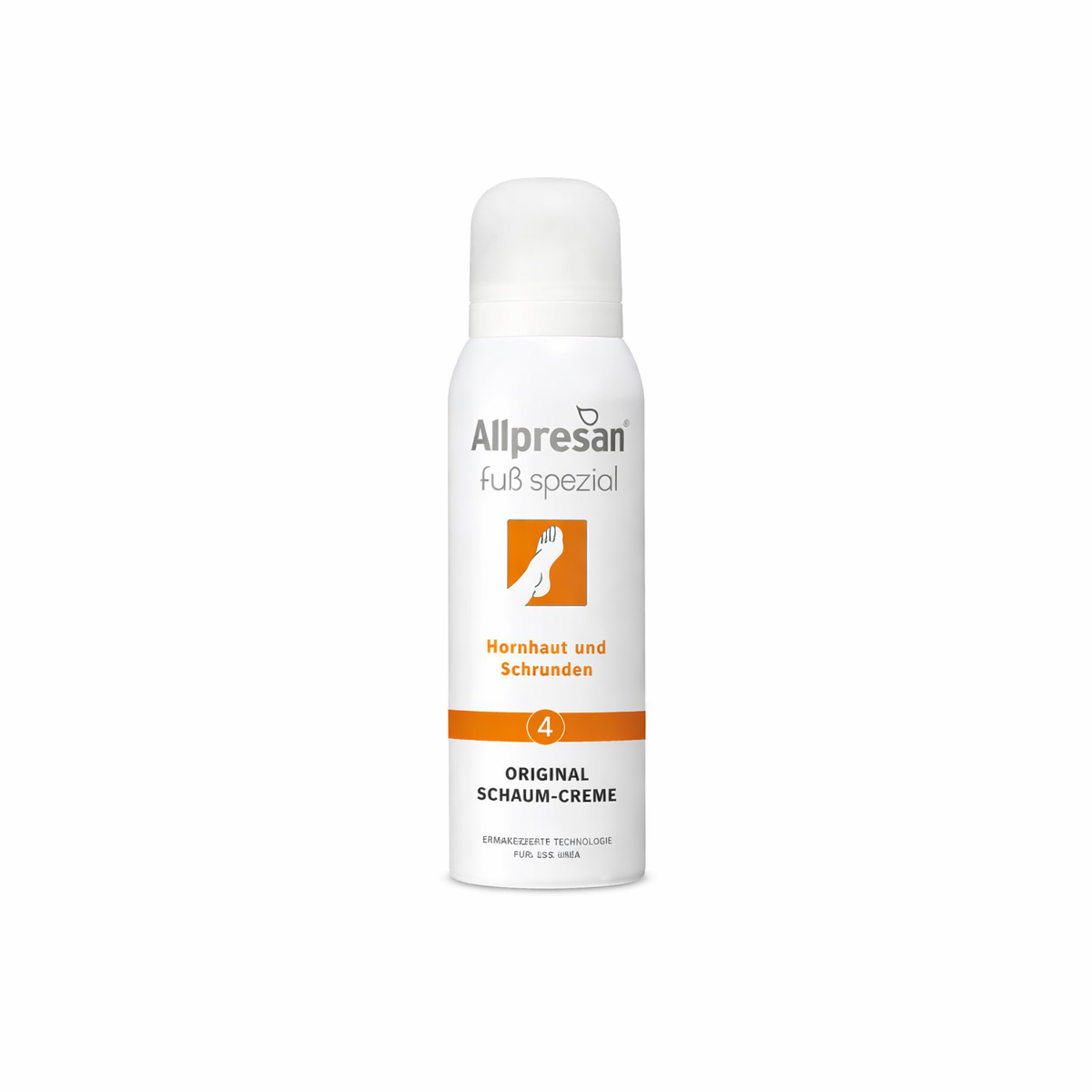 Allpresan (4) Pedicare krämskum - 125ml - Läker hudsprickor