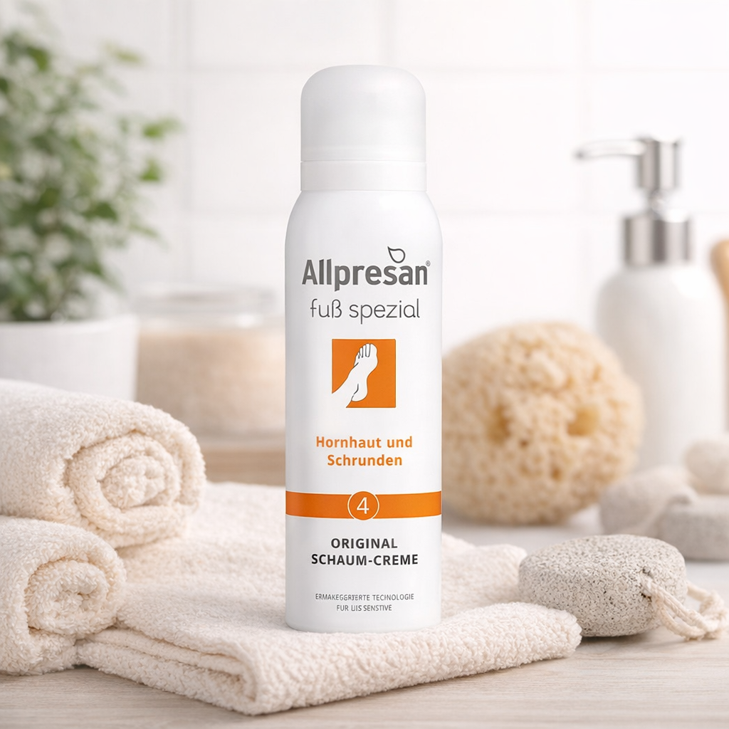 Allpresan (4) Pedicare krämskum - 125ml - Läker hudsprickor