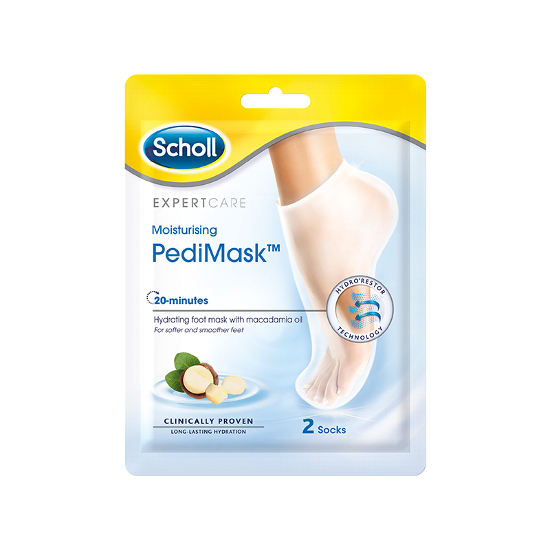 Scholl PediMask - Mjukgörande fotmask