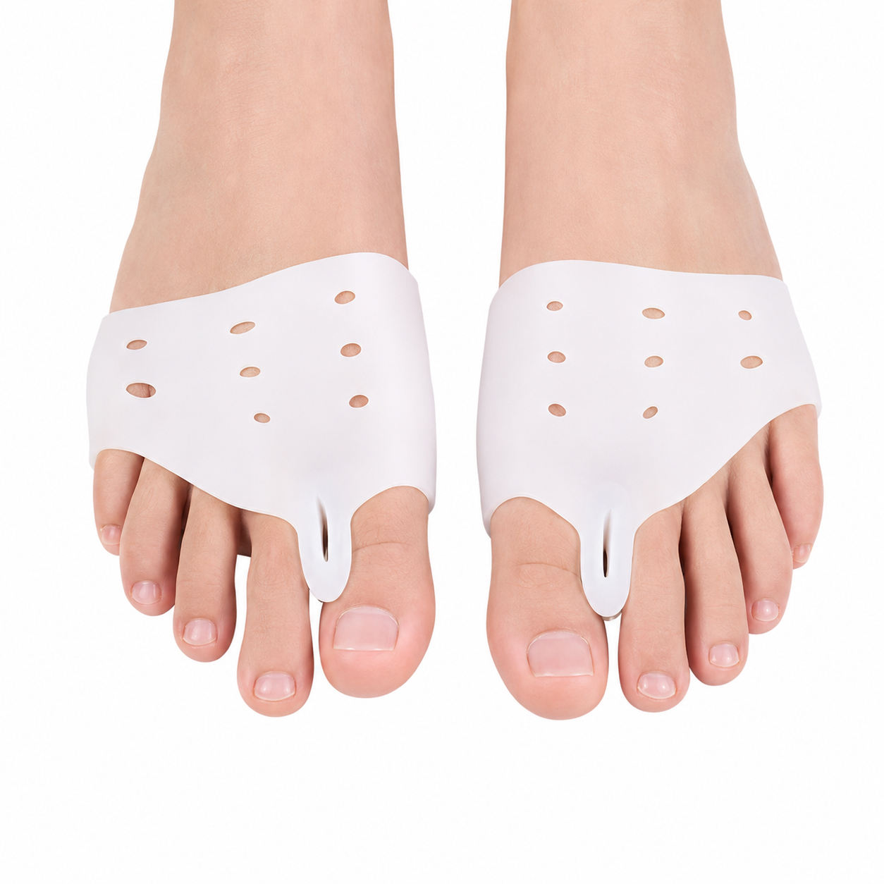 Tåspridare som strumpa - 2 st - Smart skydd vid hallux valgus