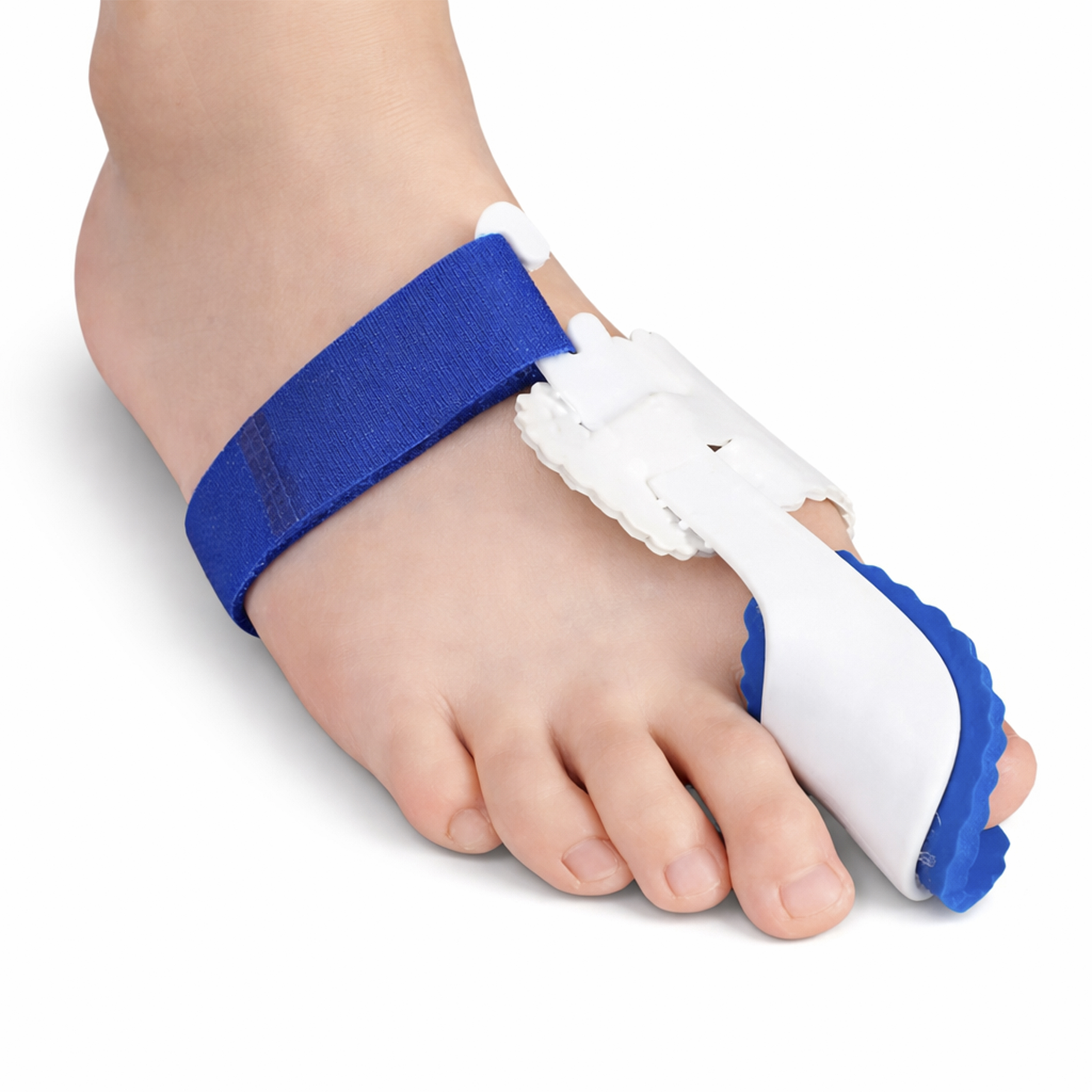 Nattstöd vid hallux valgus - 2 st - Korrigera snedställd stortå med nattskena