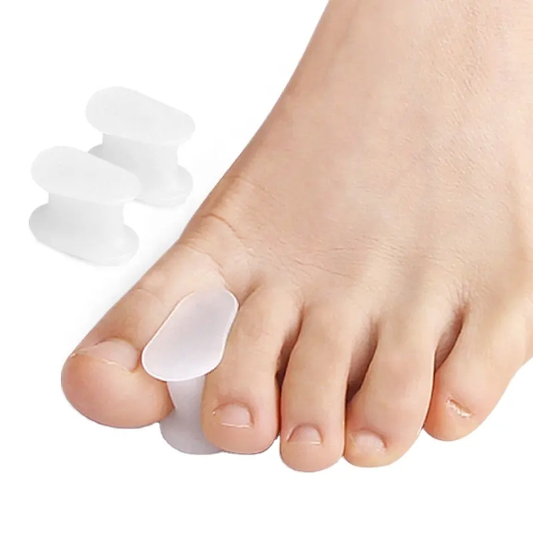 Tåspridare vid hallux valgus - 2 st - Separerar tårna för att minska smärta