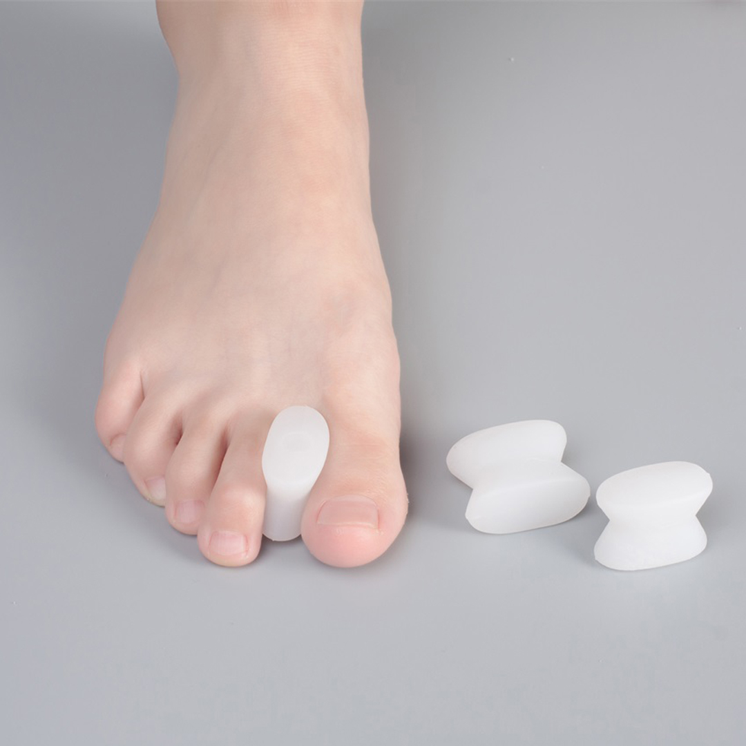 Tåspridare vid hallux valgus - 2 st - Separerar tårna för att minska smärta