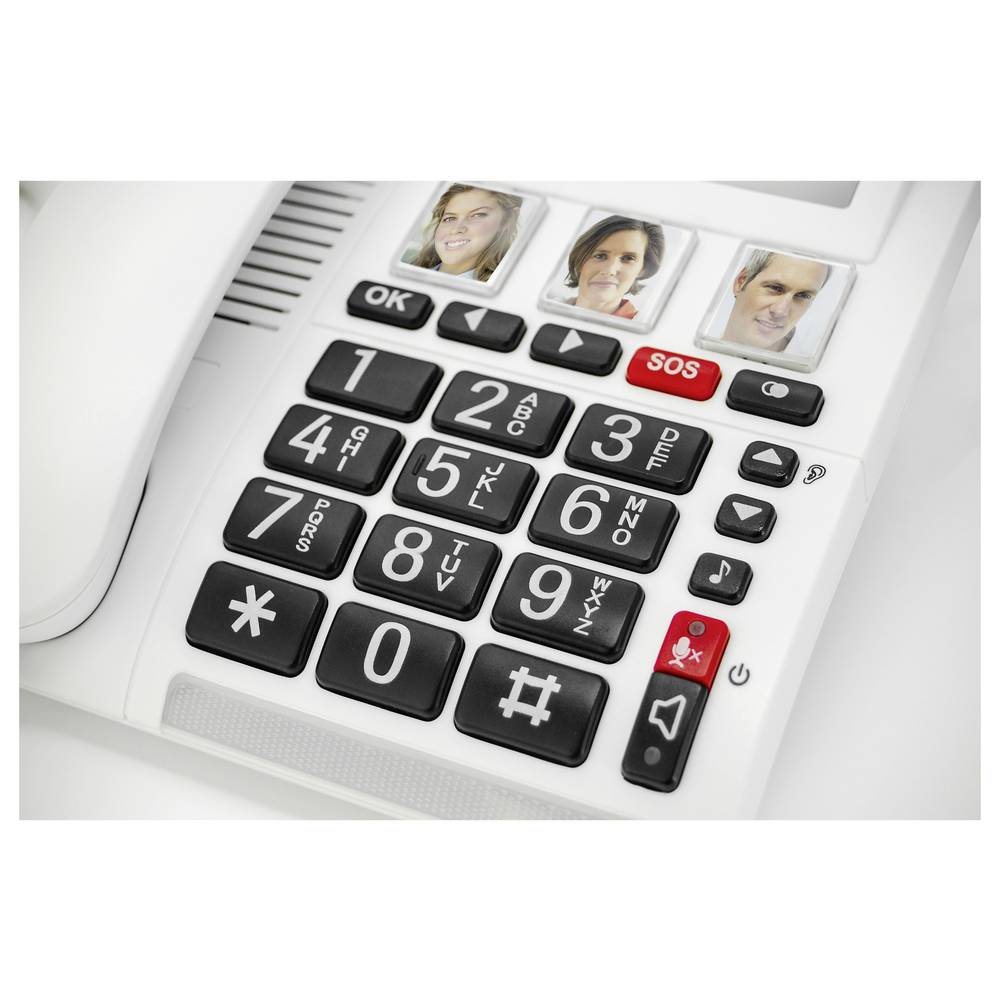 Geemarc CL9000 Bordstelefon för SIM-kort (4G)