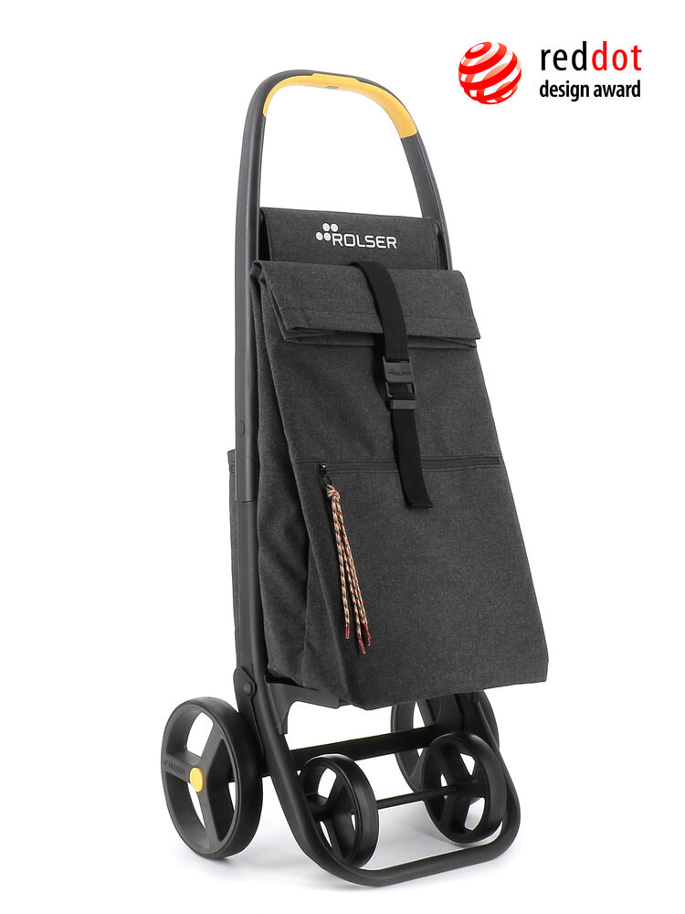 Rolser 8 PLUS Shoppingvagn - 4 hjul, ihopfällbar, 100% återvunnen
