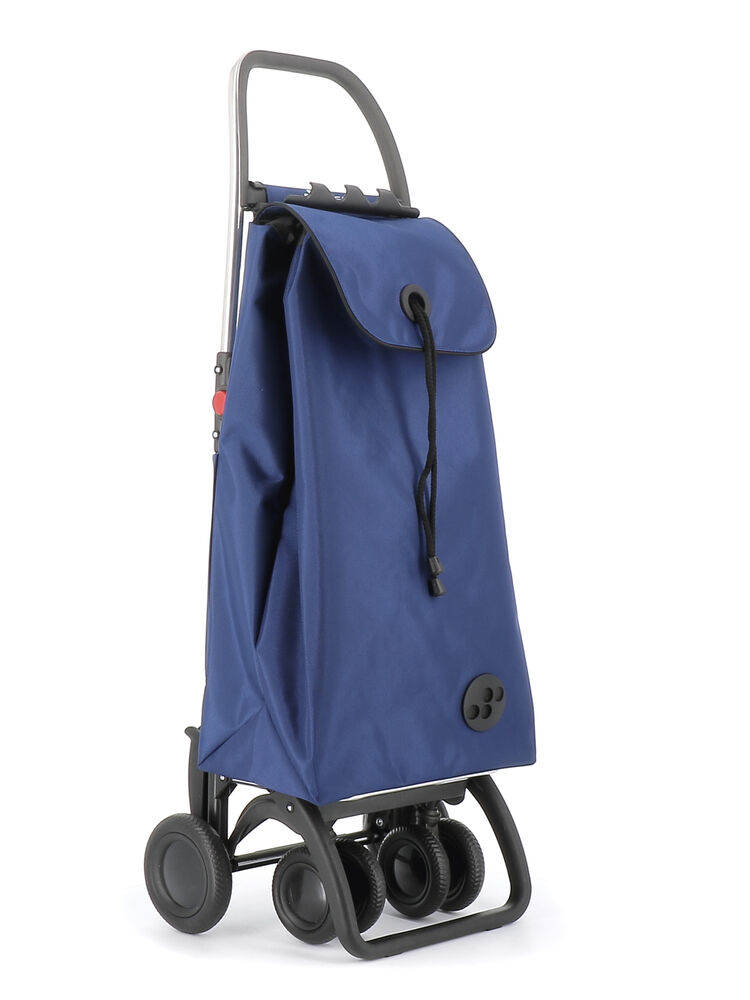 Rolser 4LT Shoppingvagn - 4 hjul, 2 svängbara hjul, ihopfällbar