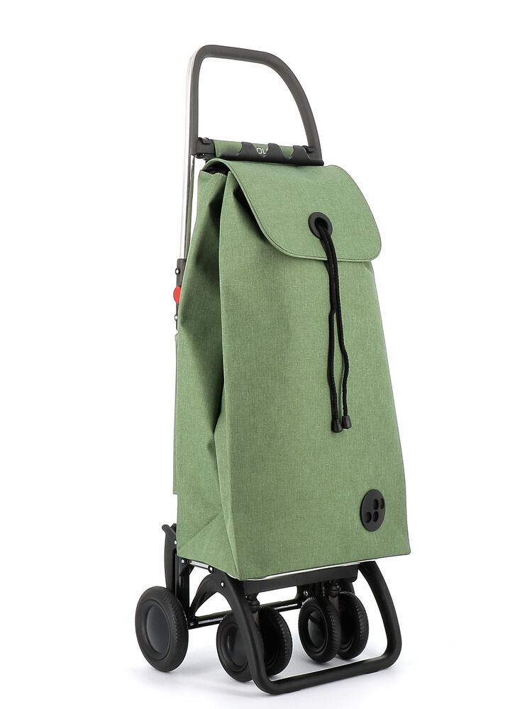 Rolser 4LT Shoppingvagn - 4 hjul, 2 svängbara hjul, ihopfällbar